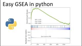 Simple guide to GSEA and plotting in python