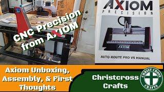 Axiom Precision AR8 Pro V5 Unboxing, Assembly, and First Thoughts