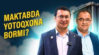 Maktabda yotoqxona bormi? #16