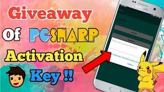 How to Get PGSharp Activation key | Giveaway of Activation Key | PGSharp Activation Key