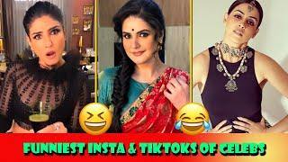 2023 Viral Funny Insta reels & tiktok videos of Bollywood stars- Part19 | Raveena, Genelia,Shamita