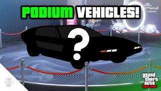 NEW UPCOMING CASINO PODIUM VEHICLES - UPDATED PODIUM LIST! (GTA Online)