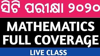 CT EXAM 2020.. MATHEMATICS FULL COVERAGE...