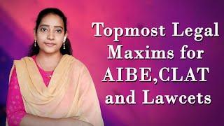 #legalmaxims/#top21 legal maxims for aibe18/#these are enough for your examination/#must learn