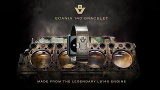 Scania 140 V8 Bracelet – Made from the legendary LB 140 engine