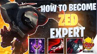 WILD RIFT | How To Become An EXPERT Zed Player | Challenger Zed Gameplay | Guide & Build