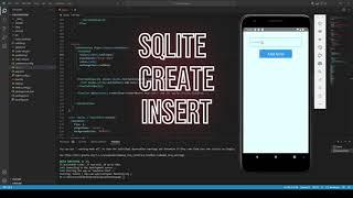 React Native SQLite Part1 (create, insert, select)