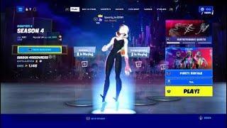 Fortnite spider Gwen Emote  in the lobby