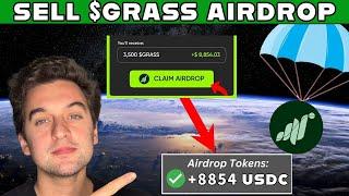 Sell $GRASS Airdrop - WHAT IS HAPPENING?