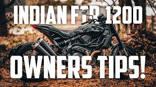 INDIAN FTR 1200 OWNERS TIPS!