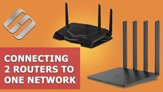 How to Connect Two Routers to One Network, Boost Wi Fi and Share Resources 