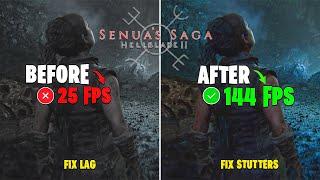 Senua's Saga: Hellblade 2 Best FPS Boost Settings  | Fix Lag, Fix Stutters | Max FPS Settings