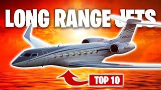 Top 10 Longest Range Private Jets In 2023-2024