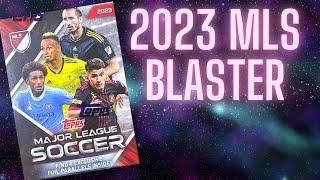 2023 Topps MLS Major League Soccer Blaster Box Break and Review