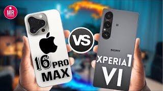 iPhone 16 Pro Max Vs Sony Xperia 1 VI Full  Comparison  #16promax #xperia1vi