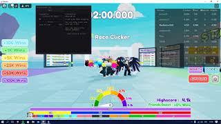 Race Clicker Script Hack GUI  Infinite Speed, Auto Farm Instant Legendarys & More