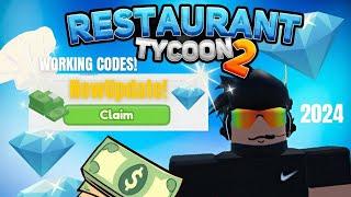 WORKING Restaurant Tycoon 2 Codes | Roblox (June 2024)