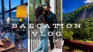 BAECATION VLOG| ROMANTIC STAYCATION IN THE NC MOUNTAINS