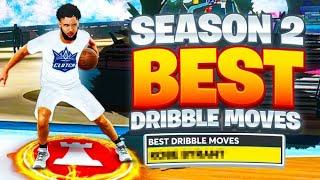 BEST DRIBBLE MOVES (SEASON 2) IN NBA 2K23 - FASTEST DRIBBLE MOVES & COMBOS TO LEARN NBA 2K23!