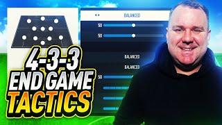 EAFC 24 - (*END GAME*) THE BEST 433 CUSTOM TACTICS + PLAYER INSTRUCTIONS!