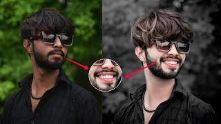 Normal Face To Smile Face Photo Editing || How To Make Smile Face || Smile Face Editing