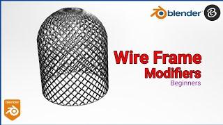 Wireframe Modifiers in Blender 2.9 | Tips and Tricks Wireframe Modifier in blender