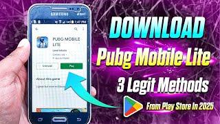 How To Download PUBG Mobile Lite 2025