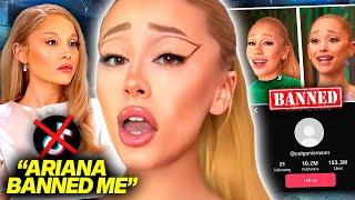 Ariana Grande’s Copy Cat BREAKS Down After Getting Banned On TikTok..