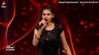 Karuppu Vellai Song by #Nischitha | Super Singer Season 9