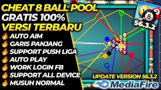 GRATIS‼️CHEAT 8 BALL POOL TERBARU 2025  UPDATE AIM TOOL GARIS PANJANG OTOMATIS 3 LINE NO BANNED