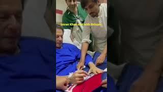 Imran Khan met with His Lifesaver Ibtisam at SKMH.#shorts @ImranKhanOfficialChannel @imranriazkhan1