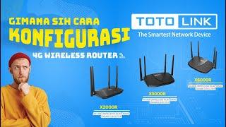 Tutorial Konfigurasi Router TOTOLINK X2000R,X5000R,dan X6000R oleh TEKNISI kami