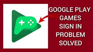 How To Solve Google Play Games Sign In Problem || Rsha26 Solutions