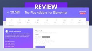 The Plus Addons for Elementor Review - Best Addon for Elementor ?