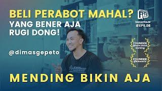 Seni Kayu Itu seperti Ini. Kisah Magis di Balik Setiap Karya Woodworking! bercerita#08