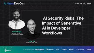 AI Security Risks: The Impact of Generative AI in Developer Workflows with Liran Tal & Ashish Rajan