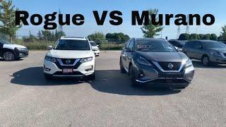 Rogue Vs Murano | Nissan | 2020 Rogue SL Platinum Vs 2020 Murano SL Platinum | Differences