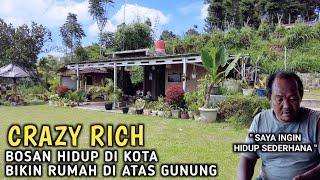 KANG SULE, SANG MILIARDER YG BOSAN TINGGAL DI KOTA AKHIRNYA BIKIN RUMAH DI ATAS GUNUNG