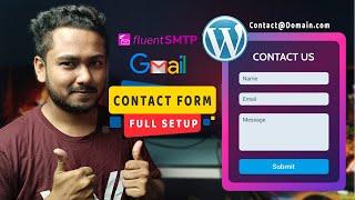 How to Create a Contact Form in WordPress & Configure WP Mail SMTP, Webmail To Gmail