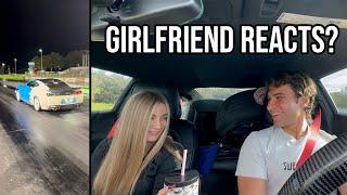 Girlfriend reacts to my supercharged Camaro!?