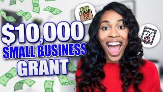 NEW! $10K Grant for Small Business Owners | Quick Apply Business Grants