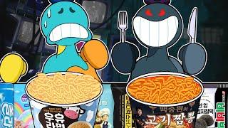 Poppy Playtime Chapter 4 - Doey the Doughman VS EVIL Doey the Doughman Convenience Store MUKBANG