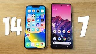 IPHONE 14 VS GOOGLE PIXEL 7 - ЧТО ЛУЧШЕ? ПОЛНОЕ СРАВНЕНИЕ!