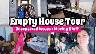 HOUSE TOUR!! FINALLY SHARING OUR NEW HOME | PLUS UNEXPECTED ISSUES, PACKING + MORE | MOM LIFE VLOG