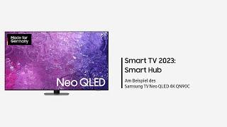 Samsung Smart TV 2023: Smart Hub