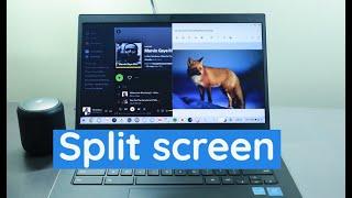 How to Split screen on Chromebook