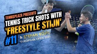 Freestyle Stijn & Stefan Bojic at European Open 2021 | #11 | Tennisplaza