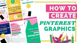 How to Create Pinterest Graphics in Canva (Multiple Pinterest Graphics from 1 Graphic)