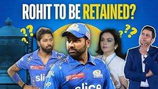 क्या MI Rohit को retain करेंगे?  | #Aakashvani | #IPLRetention #MI & #GT