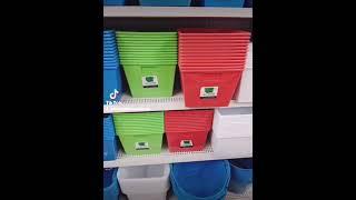 Dollar tree finds for organizing | dollar tree bins | organize with me